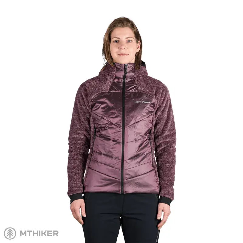 Northfinder TAMMI dámská bunda, plum Rychlé Dodání