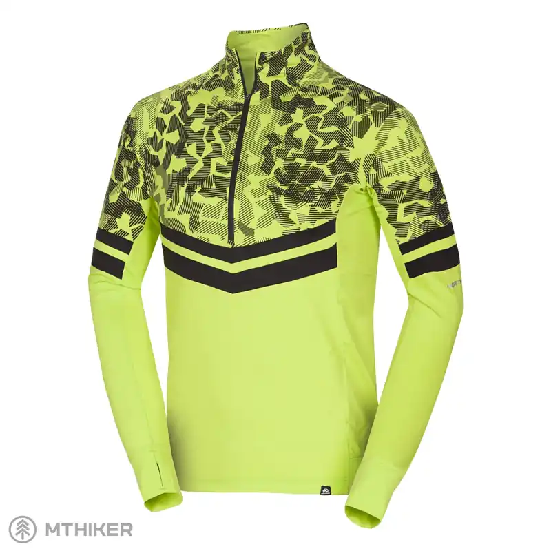 Výprodej Northfinder BERTI mikina, limegreen/black