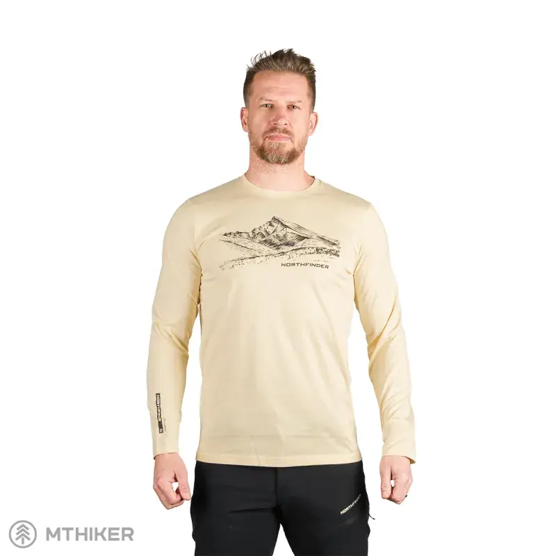 Novinka Northfinder DACSO triko, creamwhite