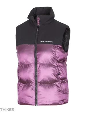 Akce Northfinder SHANNA dámská vesta, plum/black