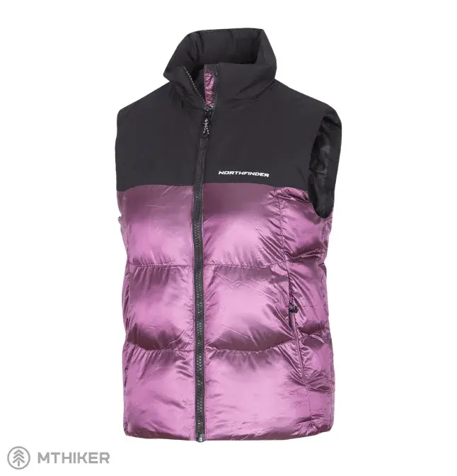 Akce Northfinder SHANNA dámská vesta, plum/black