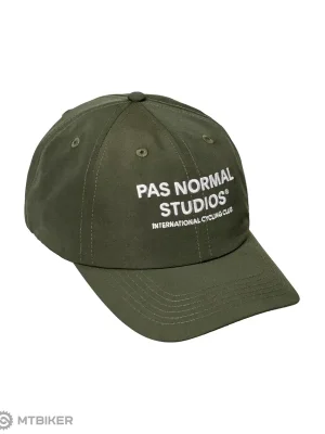 Pas Normal Studios Off-Race kšiltovka, dark olive Levný