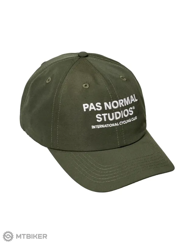 Pas Normal Studios Off-Race kšiltovka, dark olive Levný
