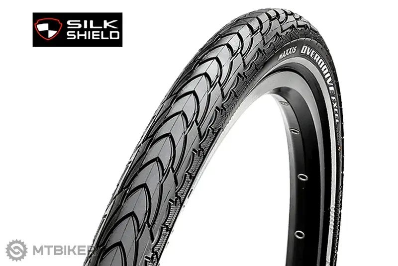 Maxxis Overdrive Excel 700 x 47C Silkshield plášť, drát, reflex, OEM Nízká Cena