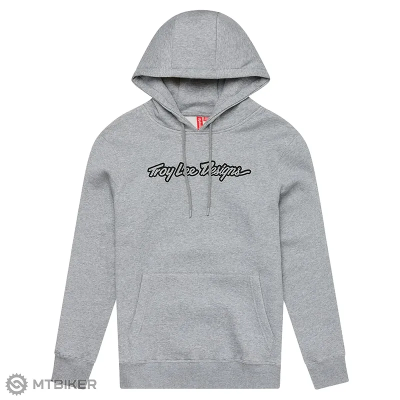 Akce Troy Lee Designs Signature mikina, šedá heather