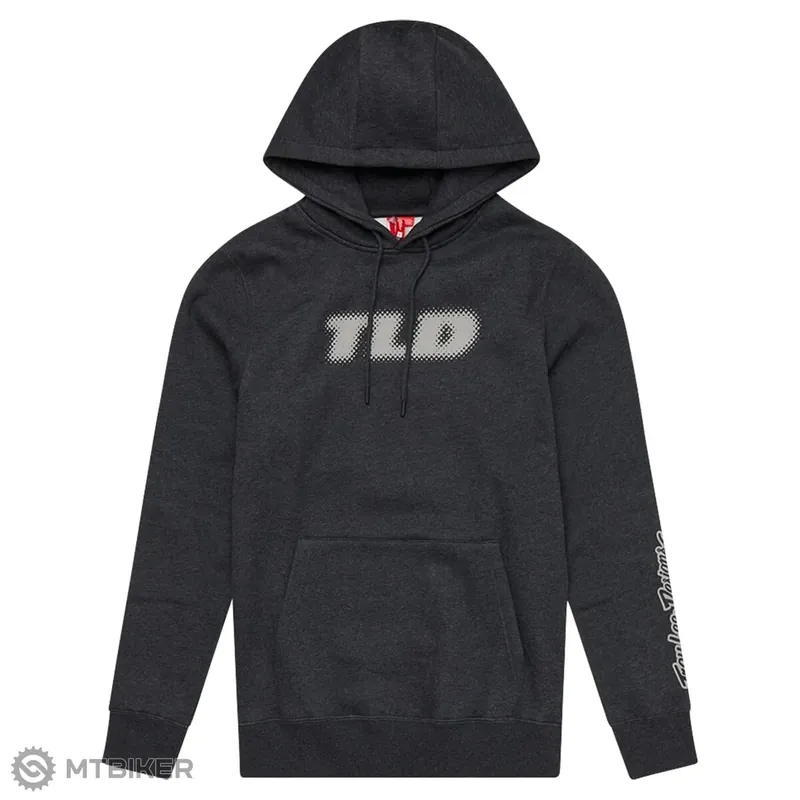 Troy Lee Designs Fade Out mikina, černá heather Sleva