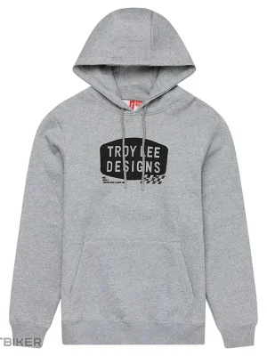 Výhodná Nabídka Troy Lee Designs Stamp mikina, šedá heather
