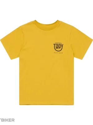Troy Lee Designs Smiley dámské triko, golden Aktuální