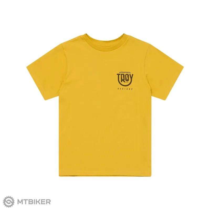 Troy Lee Designs Smiley dámské triko, golden Aktuální