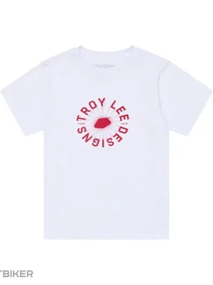 Troy Lee Designs dětské tričko, rotation white Nejprodávanější