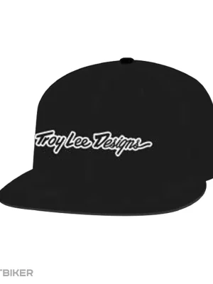Troy Lee Designs Signature kšiltovka, černá Must-Have