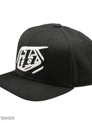 Originální Troy Lee Designs Badge kšiltovka, černá