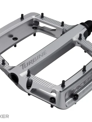 Autentický Race Face Turbine platformové pedály, stříbrná