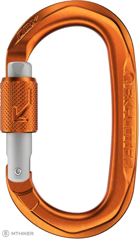 Climbing Technology Obx BG karabina, oranžová/šedá Přímo Od Výrobce