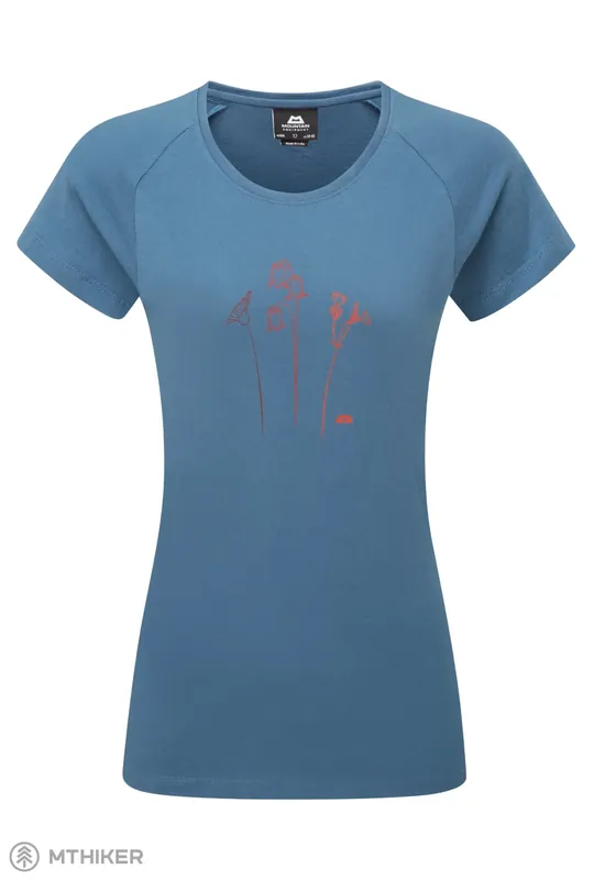 Mountain Equipment Mountain Flower dámské tričko, stellar blue Koupit Online