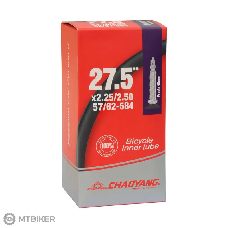 Chaoyang 27.5" x 2.25-2.50" duše, galuskový ventil 48 mm Levný