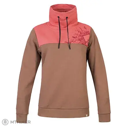 Oblíbený Hannah Sibele dámská mikina, coca mocha/faded rose