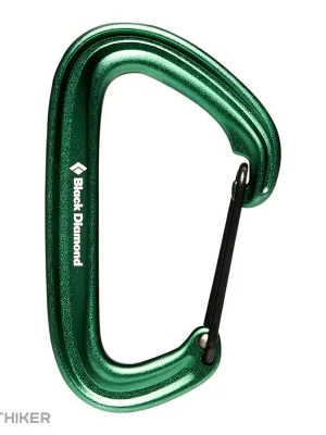 Black Diamond LiteWire karabina, zelená Zlevněný