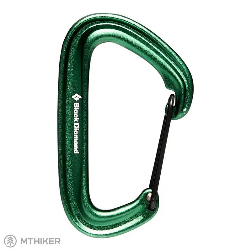 Black Diamond LiteWire karabina, zelená Zlevněný