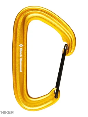 Sezónní Sleva Black Diamond LiteWire karabina, žlutá