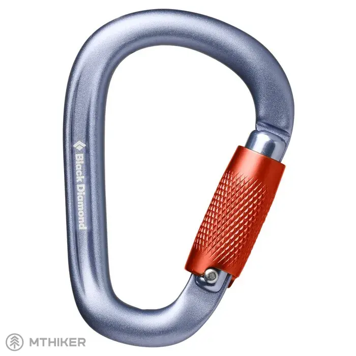 Black Diamond Pearlock Twistlock karabina, šedá Nakupujte Hned