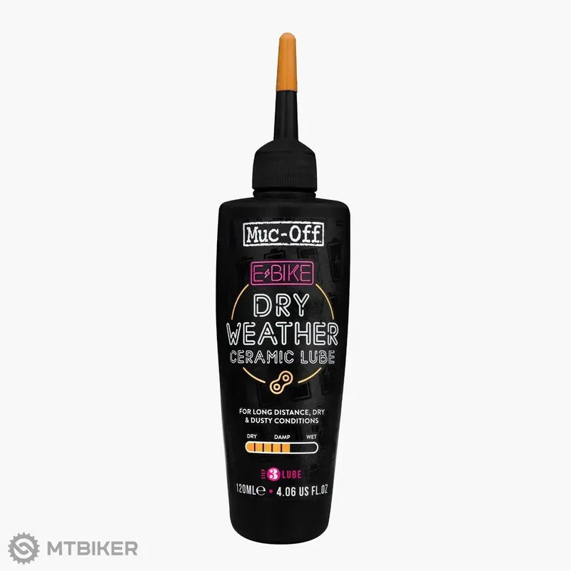 Nakupujte Hned Muc-Off E-Bike Dry mazivo, kapátko, 120 ml