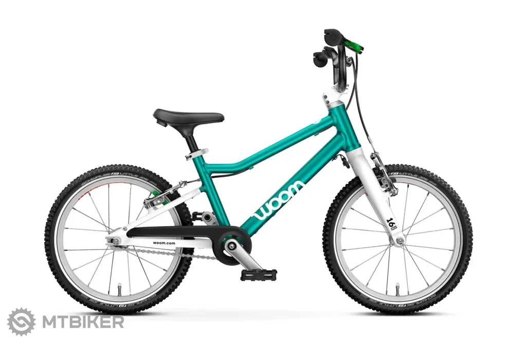 Nakupujte Hned woom GO 3 16 dětské kolo, metallic turquoise
