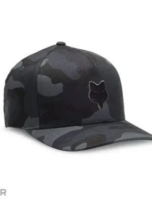 Sleva Fox Head Flexfit kšiltovka, camo black