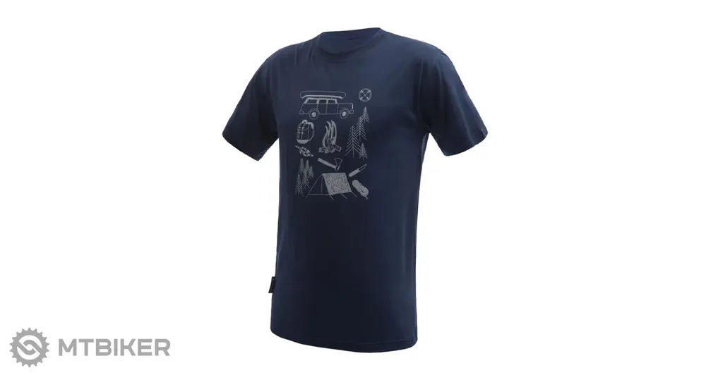 Expresní Doručení Sensor MERINO ACTIVE OUTSIDE triko, deep blue
