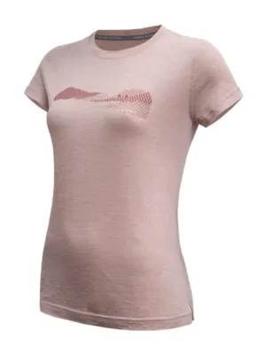 Aktuální Sensor MERINO AIR HILLS dámské triko, dusty pink