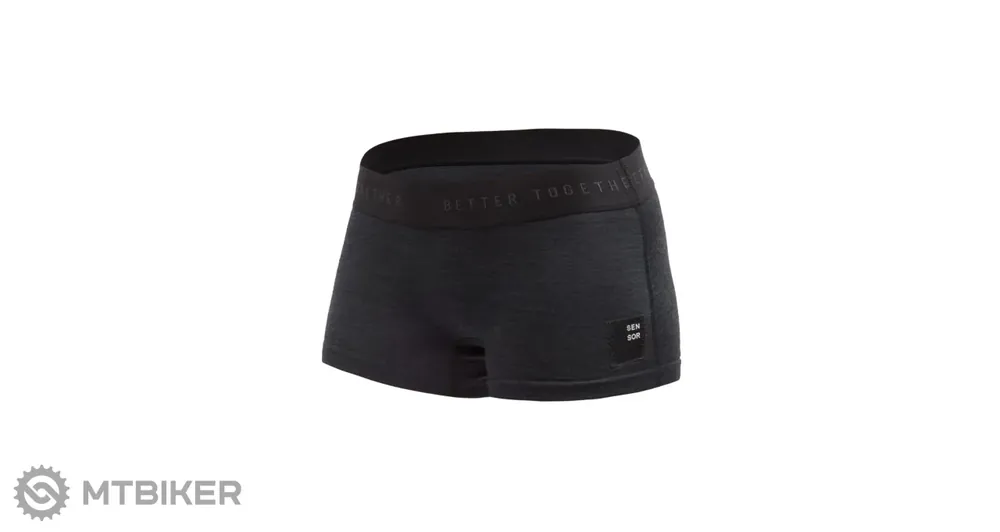 Sensor MERINO CORDURA dámské kalhotky, černá Cenová Bomba