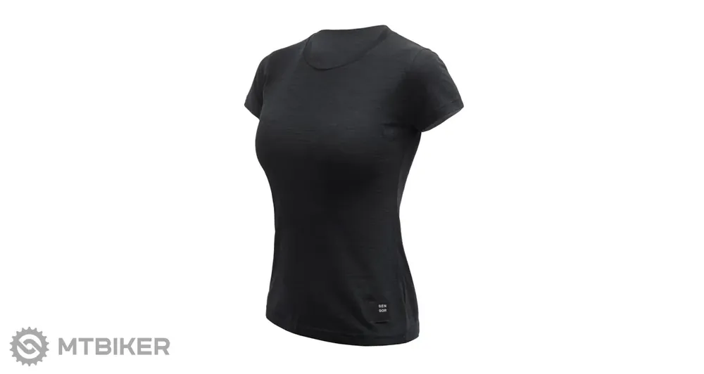 Víkendová Akce Sensor MERINO CORDURA dámské tričko, černá