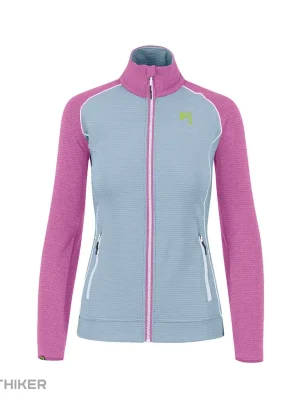 Karpos Ambrizzola Full-zip dámská flíska, mist/bloom Nízká Cena