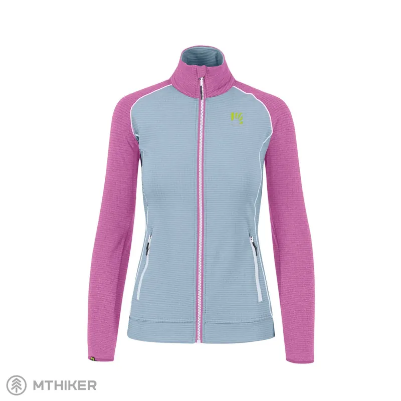 Karpos Ambrizzola Full-zip dámská flíska, mist/bloom Nízká Cena
