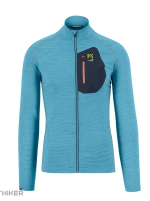 Karpos Pomedes Tech full-zip fleece, larkspur Levný