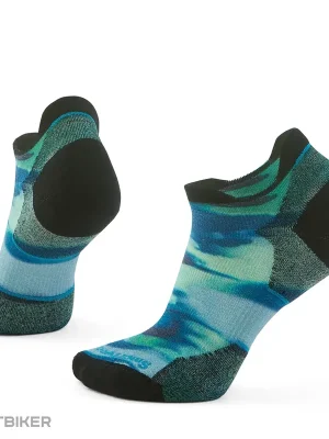 Bezpečná Platba Smartwool Run Targeted Cushion Brushed Print Low Ankle dámské ponožky, power pink