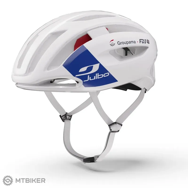 Julbo FINISHER EVO Groupama-FDJ přilba, bílá/modrá/červená Sezónní Sleva