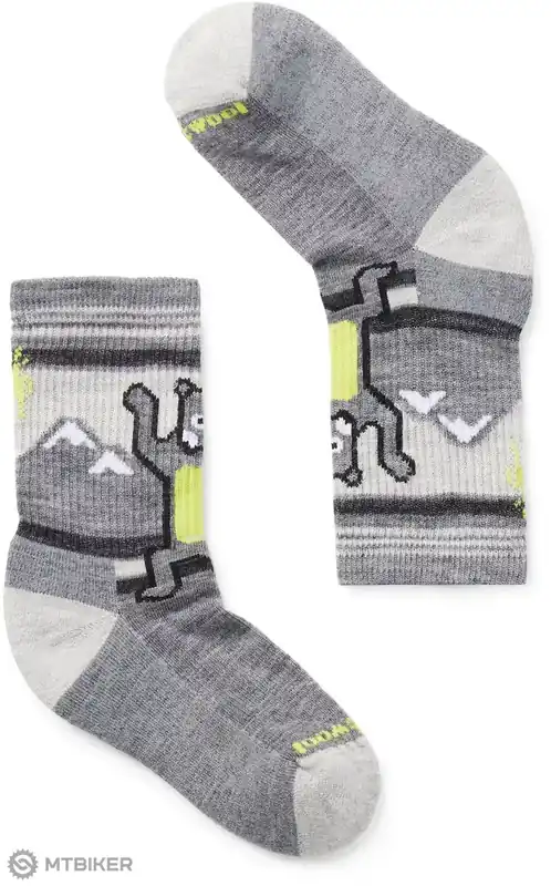 Horká Nabídka Smartwool Hike Light Cushion Hiking Bear Crew dětské ponožky, med gray