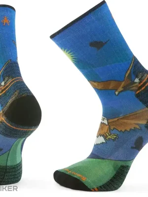Levný Smartwool Eagle Hike ponožky, laguna blue