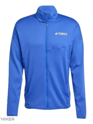 adidas TERREX Xperior Climawarm Light Fleece mikina, semi lucid blue Výprodej