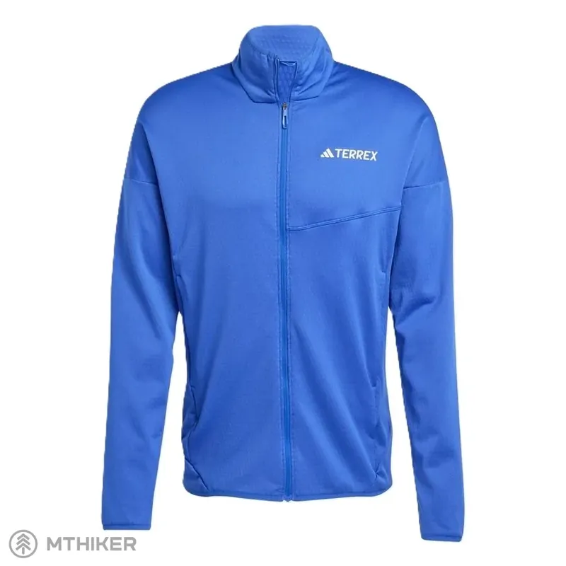 adidas TERREX Xperior Climawarm Light Fleece mikina, semi lucid blue Výprodej