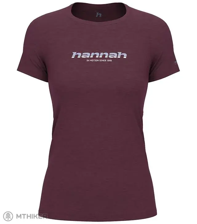 Cenová Bomba Hannah Cordy dámské tričko, red mahogany