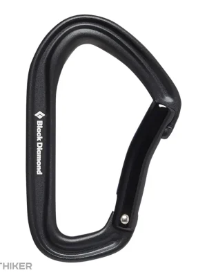 Black Diamond HOTFORGE BENT GATE karabina, černá Sezónní Sleva