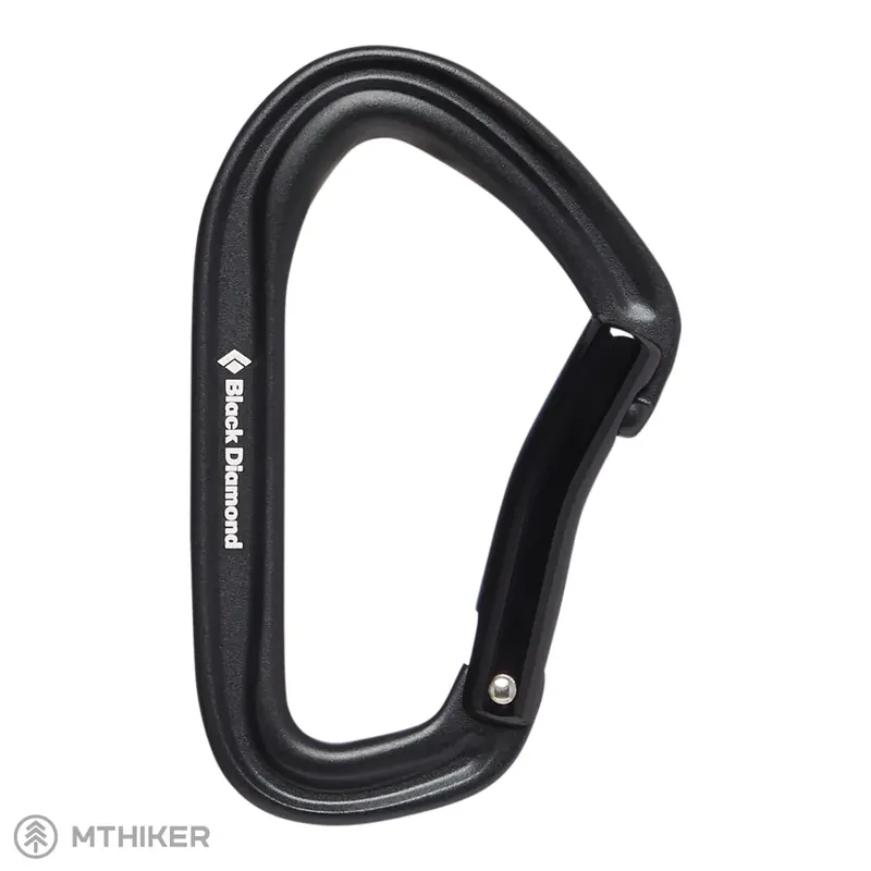 Black Diamond HOTFORGE BENT GATE karabina, černá Sezónní Sleva