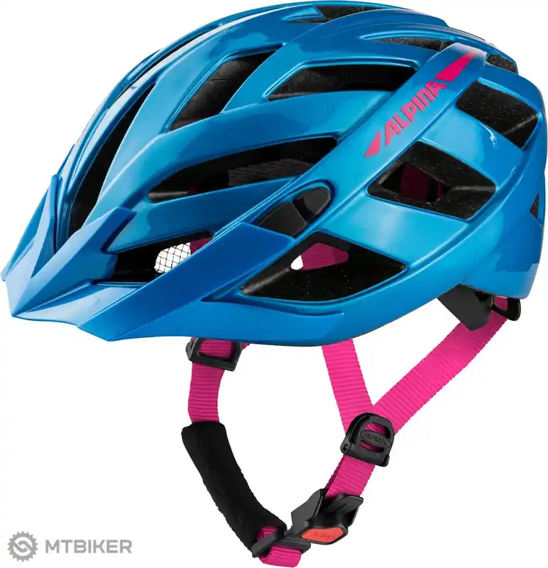 Výprodej ALPINA Panoma 3.0 přilba, true blue/pink gloss