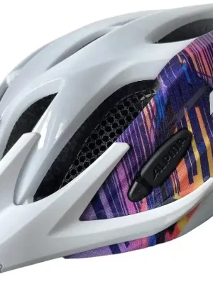 ALPINA FB JUNIOR 2.0 dětská přilba, white/graphics gloss Nejlepší Cena