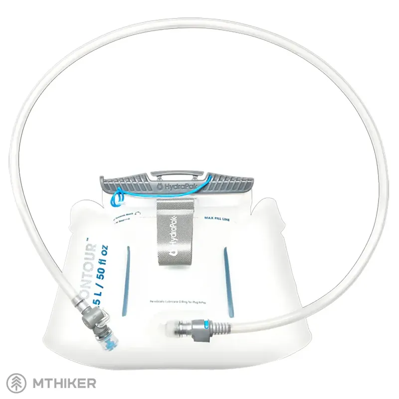 HydraPak CONTOUR LUMBAR pitný vak, 1.5 l, šedá Sleva