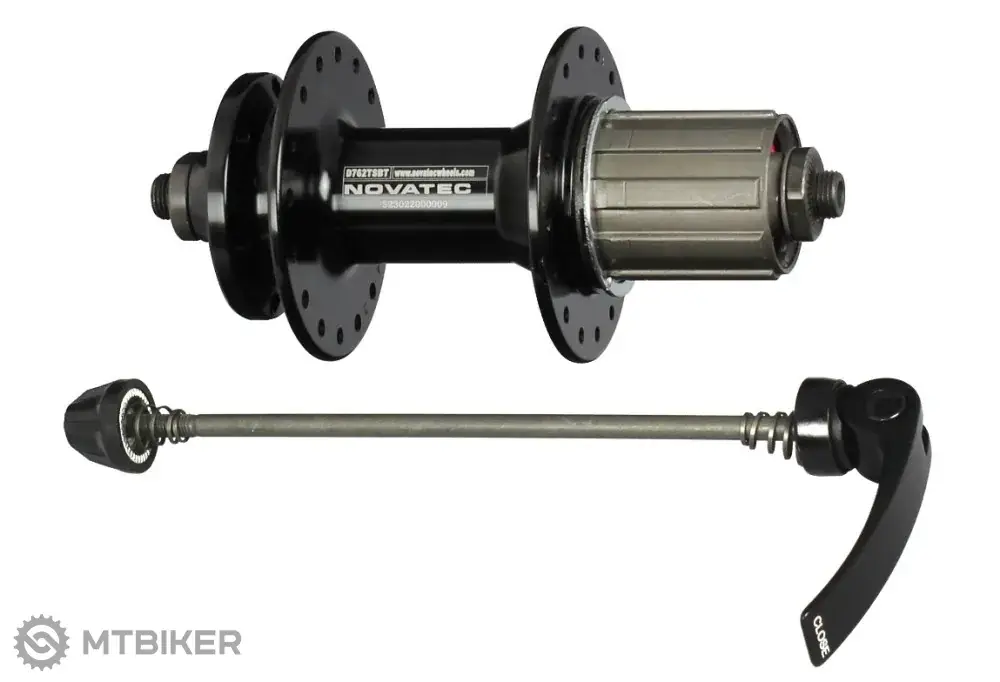 Cenový Hit Novatec D762TSBT-11S zadní náboj, 32 děr, QR, Shimano HG, OEM