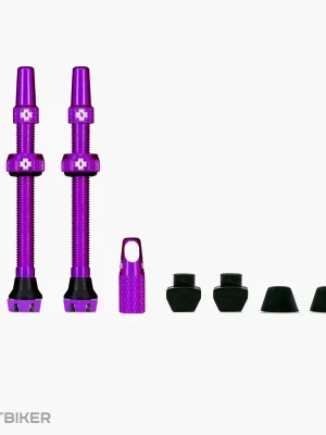 Muc-Off Tubeless sada bezdušových ventilků, 60 mm, fialová Oblíbený