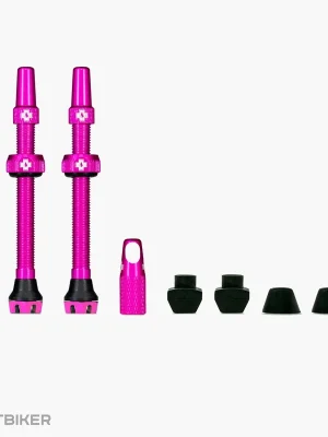 Muc-Off Tubeless sada bezdušových ventilů, 60 mm, růžová Ověřený